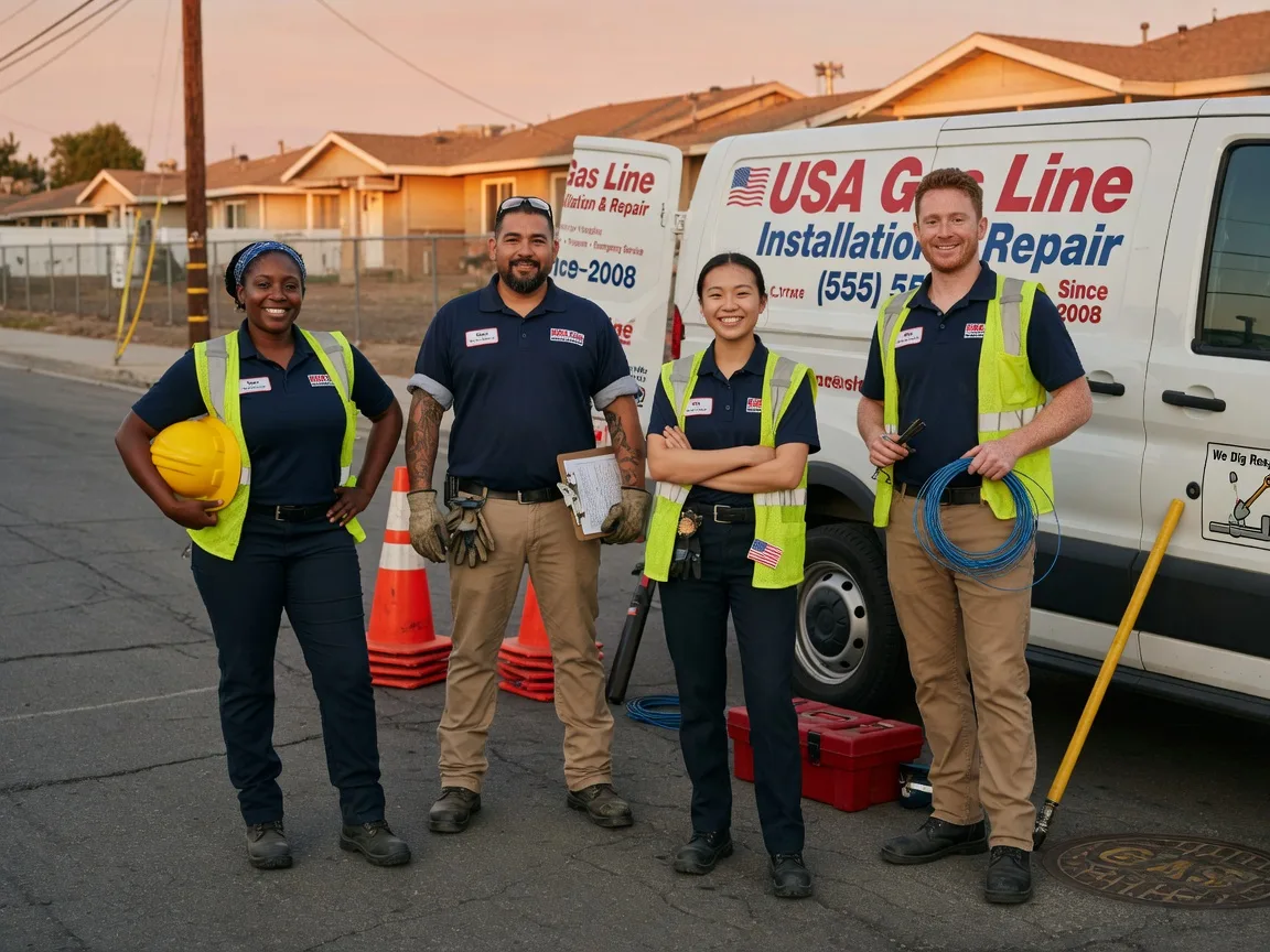 Gas Line Installation company in Crosby, PA